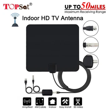 Antenna for digital tv indoor tdt antenna HD TV 50 Miles Range with Amplifier Signal BoosterDVB-T2 dvB T2 Antennas TV Aerial
Antenna for digital tv indoor tdt antenna HD TV 50 Miles Range with Amplifier Signal BoosterDVB-T2 dvB T2 Antennas TV Aerial