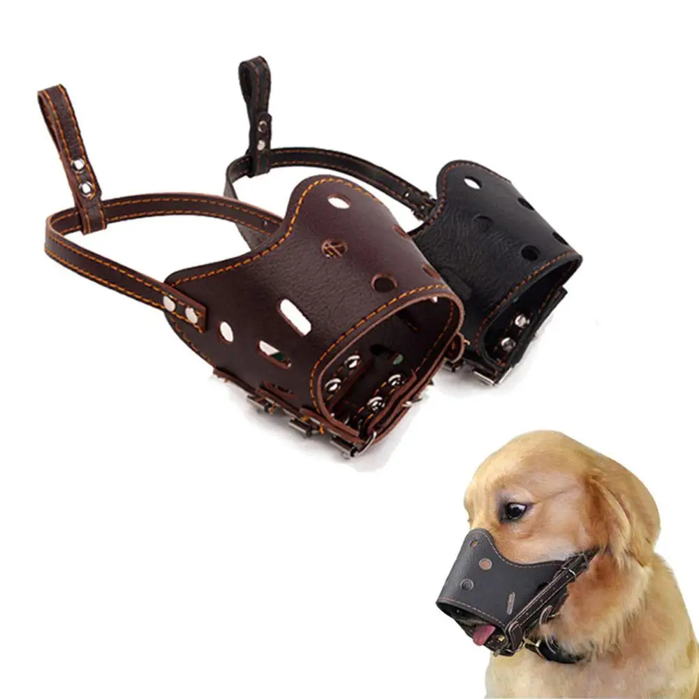 LumiParty Soft PU Leather Anti Bark Bite Chew Stop Grooming Mouth Muzzle for Dogs
LumiParty Soft PU Leather Anti Bark Bite Chew Stop Grooming Mouth Muzzle for Dogs