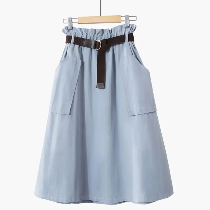 2019 Summer Vintage Skirts Casual Elegant Party Beach Simple Blue Aline High Waist Plain Preppy OL Ladies Korean Female Skirt
2019 Summer Vintage Skirts Casual Elegant Party Beach Simple Blue Aline High Waist Plain Preppy OL Ladies Korean Female Skirt