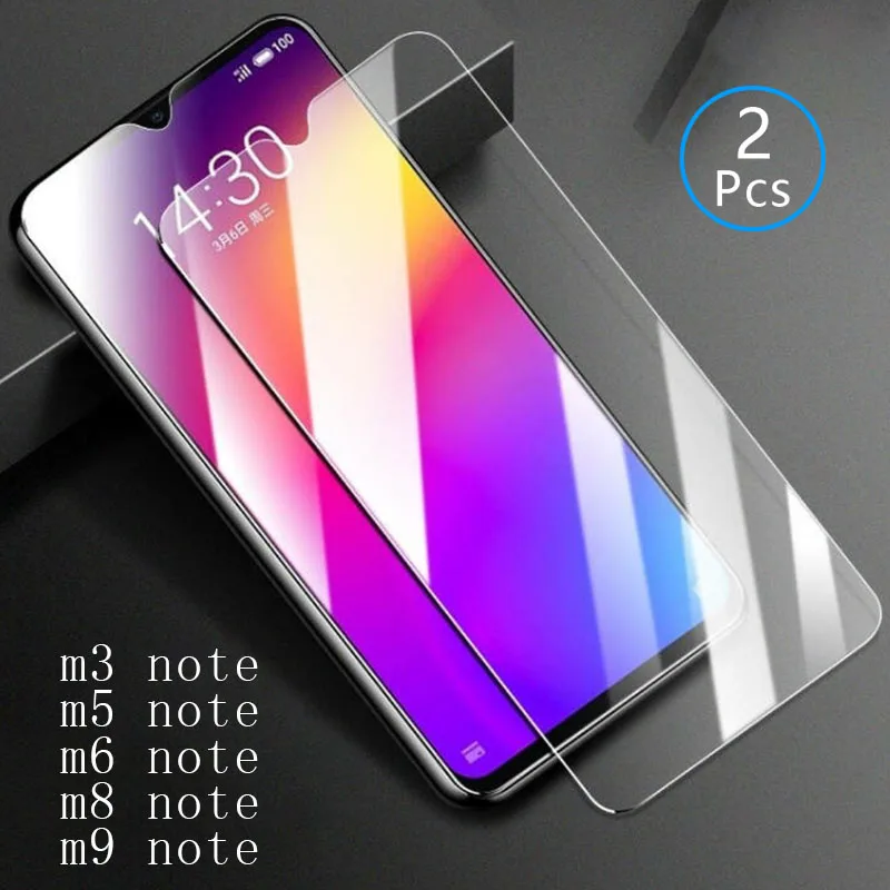 2 шт. закаленный чехол для meizu m3 m5 m6 m8 m9 note полное покрытие стекло на maisie m 3 5 6 8 9 не