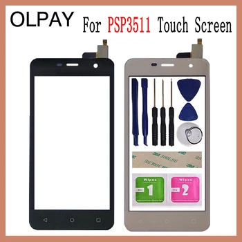 

OLPAY 5.0'' For Prestigio Muze G3 Lte PSP3511 Duo PSP 3511 Touch Screen Glass Digitizer Panel Lens Sensor Glass Free Tools