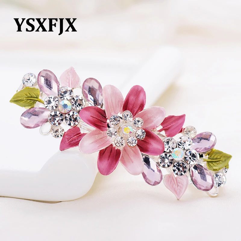 YSXFJX Korean version of the new alloy drip flower shape hairpin hot big hairpin bangs clip girl hair accessories spring clip
YSXFJX Korean version of the new alloy drip flower shape hairpin hot big hairpin bangs clip girl hair accessories spring clip