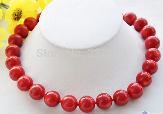 DD Wholesale XSZ2014 ^^S1642 AAA++ REAL natural 17" 12MM round red coral bead necklace
DD Wholesale XSZ2014 ^^S1642 AAA++ REAL natural 17" 12MM round red coral bead necklace