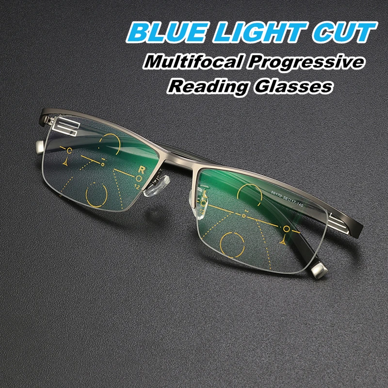 Blue Light Cut Smart Multifocal Progressive Reading Glasses +1.0+1.5+2.0+2.5+3.0+3.5
Blue Light Cut Smart Multifocal Progressive Reading Glasses +1.0+1.5+2.0+2.5+3.0+3.5