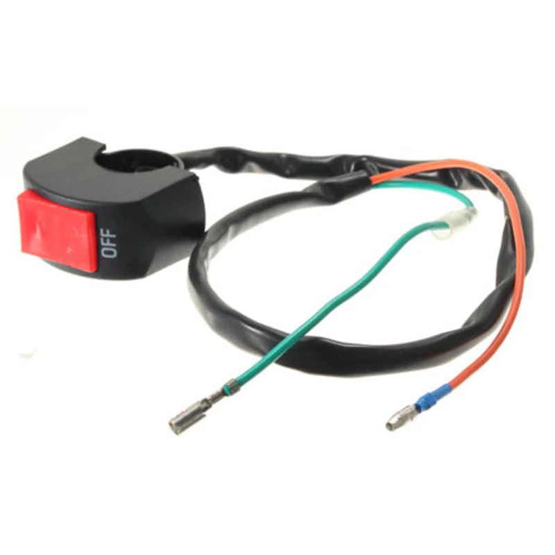 7/8" Motorcycle Motorbike Handlebar Headlight Fog Spot Light On Off Switch DC12V Black+Red
7/8" Motorcycle Motorbike Handlebar Headlight Fog Spot Light On Off Switch DC12V Black+Red