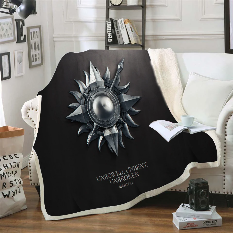 Dropship Game of Thrones Blanket Printed Diy Plaid Throw Flannel Winter Travel Blanket for Beds
Dropship Game of Thrones Blanket Printed Diy Plaid Throw Flannel Winter Travel Blanket for Beds