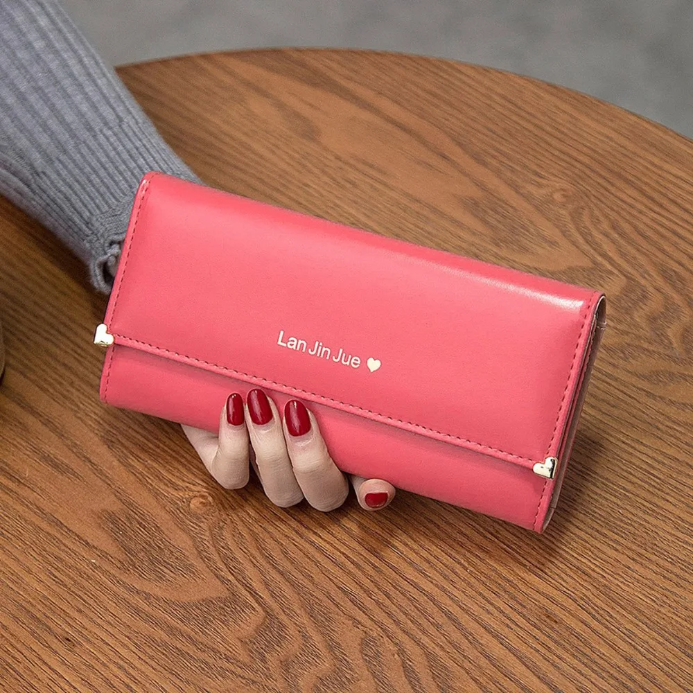 Long Wallet Women Purses Fashion Coin Purse Card Holder Wallets Female High Quality Clutch Money Bag PU Leather Wallet
Long Wallet Women Purses Fashion Coin Purse Card Holder Wallets Female High Quality Clutch Money Bag PU Leather Wallet