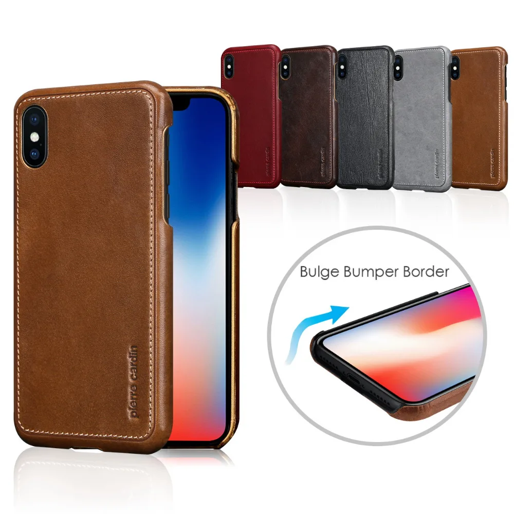 Pierre Cardin Luxury Ultra Thin Anti-knock Genuine Leather Hard Back Case Cover For Apple iPhone XS X Phone Case Free Shipping
Pierre Cardin Luxury Ultra Thin Anti-knock Genuine Leather Hard Back Case Cover For Apple iPhone XS X Phone Case Free Shipping