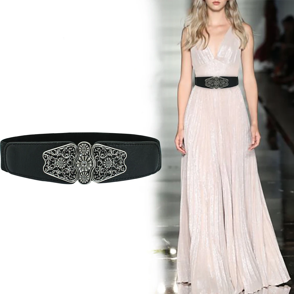 Fashion Black/White Belts for Women Faux Leather Lace Wide Belt Female Bowknot Weaving Belt Boho Waist Band Ceinture Femme YF03
Fashion Black/White Belts for Women Faux Leather Lace Wide Belt Female Bowknot Weaving Belt Boho Waist Band Ceinture Femme YF03