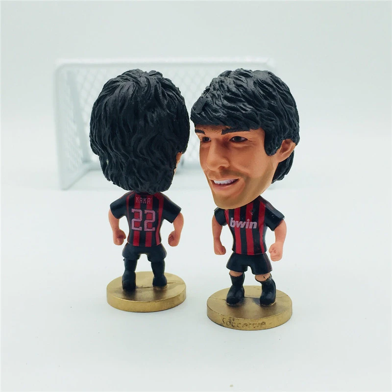 Soccerwe Cartoon Soccer Star Doll MIL# 22# kaka Figurines Statues Red Black Classic
Soccerwe Cartoon Soccer Star Doll MIL# 22# kaka Figurines Statues Red Black Classic
