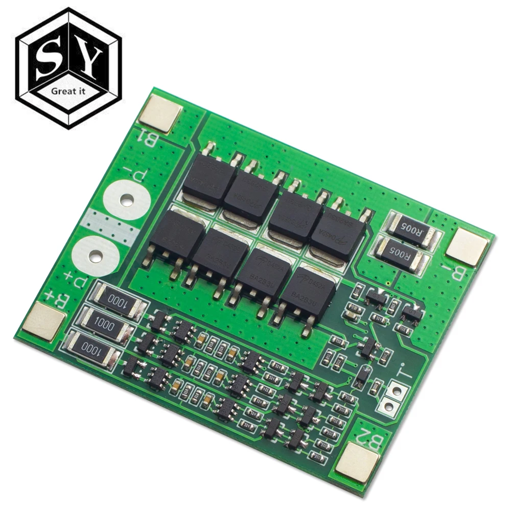 1PCS Great IT 3S 25A lipo lithium Polymer BMS/PCM/PCB battery protection board for 3 Packs 18650 Li-ion Battery Cell
1PCS Great IT 3S 25A lipo lithium Polymer BMS/PCM/PCB battery protection board for 3 Packs 18650 Li-ion Battery Cell