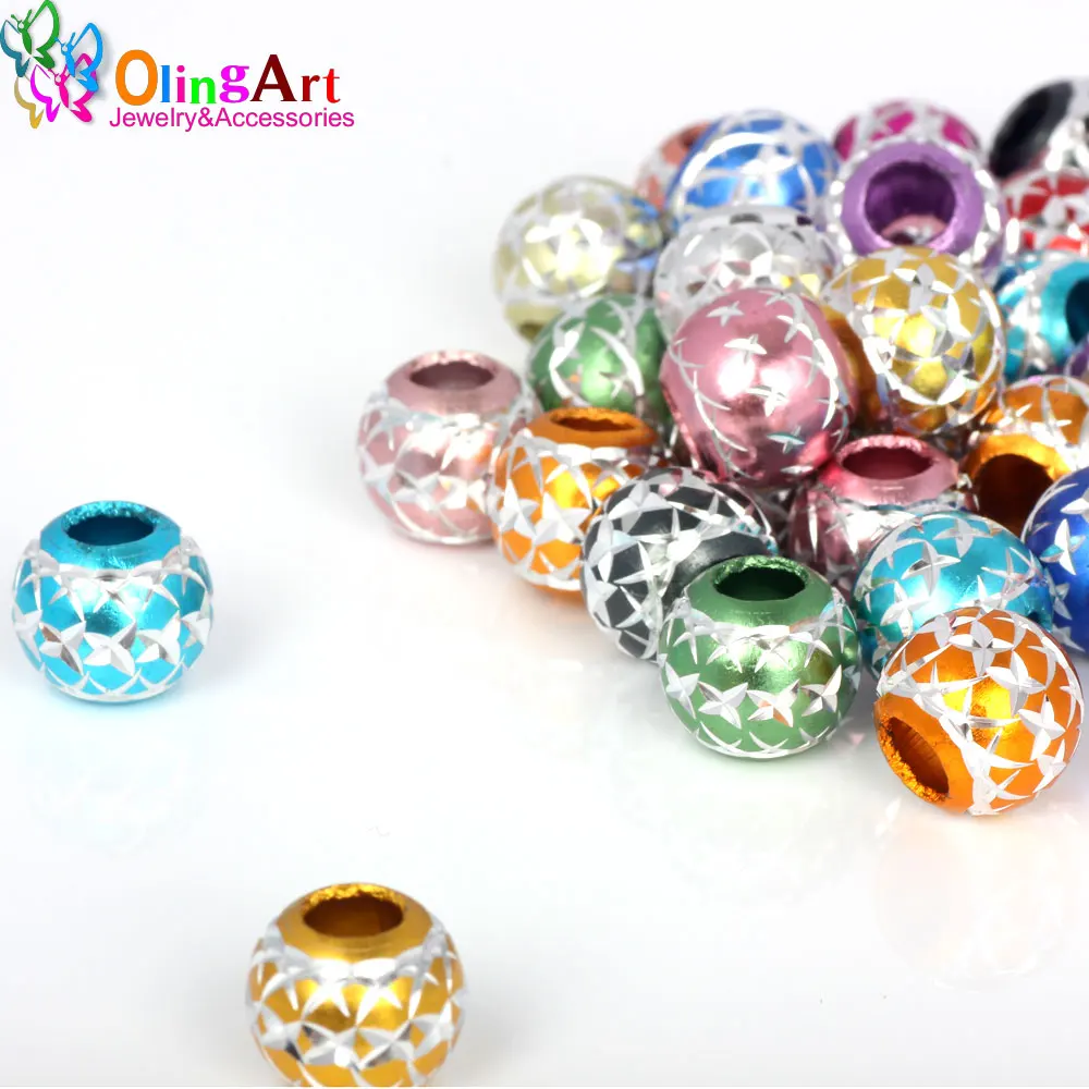 OlingArt 12Pcs 12mm Random Mixed Aluminium Beads Silver color Carved Round Lantern Spacer Bead DIY necklace jewelry making
OlingArt 12Pcs 12mm Random Mixed Aluminium Beads Silver color Carved Round Lantern Spacer Bead DIY necklace jewelry making