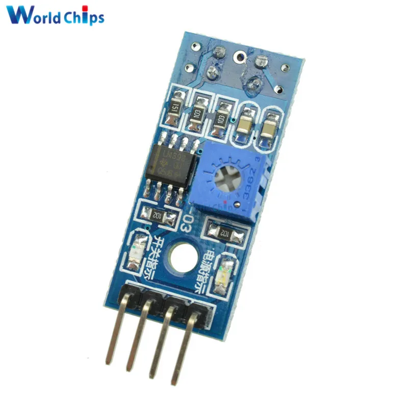 2PCS TCRT5000 Infrared Reflective IR Photoelectric Switch Barrier Line Track Sensor Module For Arduino Smart Car 3.3V-5V
2PCS TCRT5000 Infrared Reflective IR Photoelectric Switch Barrier Line Track Sensor Module For Arduino Smart Car 3.3V-5V