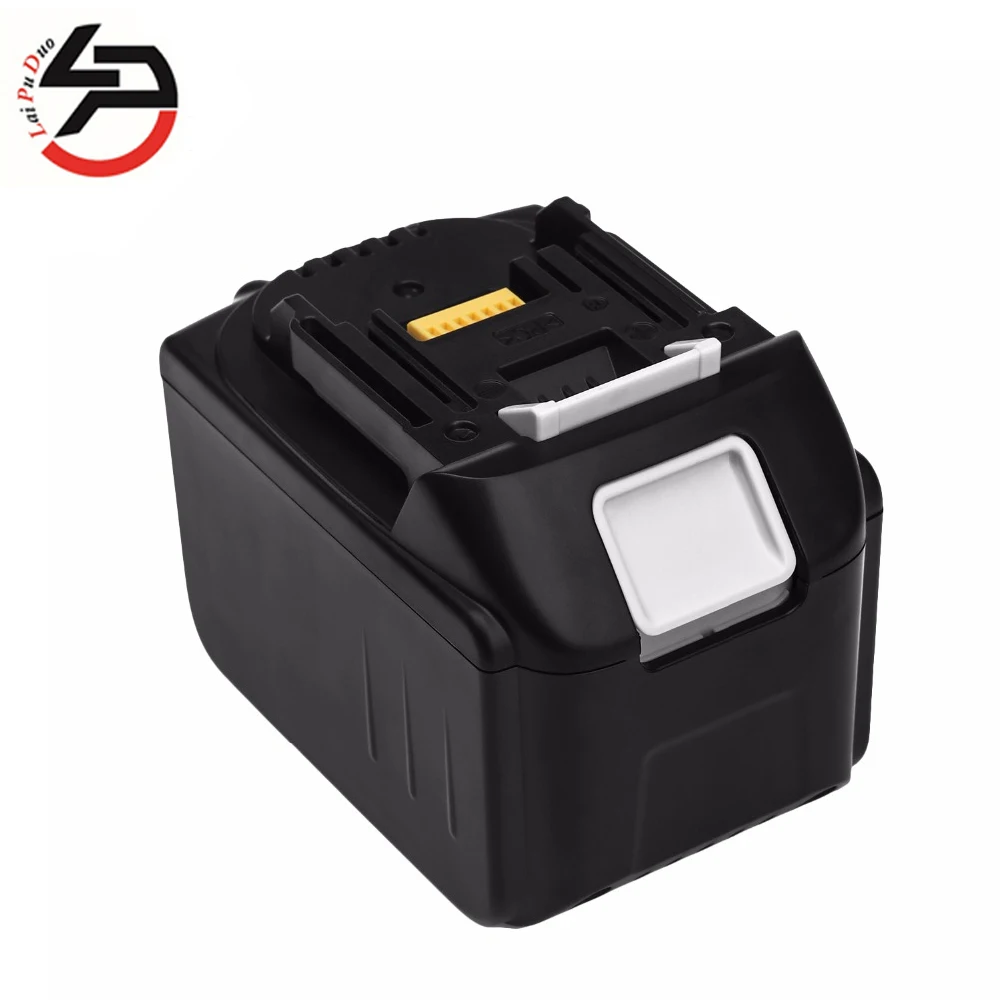 Laipuduo 18V 5000mAh Li-ion Replacement Power Tool Battery for Makita BL1830 BL1840 LXT400 BL1850 194205-3 18650 free shipping
Laipuduo 18V 5000mAh Li-ion Replacement Power Tool Battery for Makita BL1830 BL1840 LXT400 BL1850 194205-3 18650 free shipping