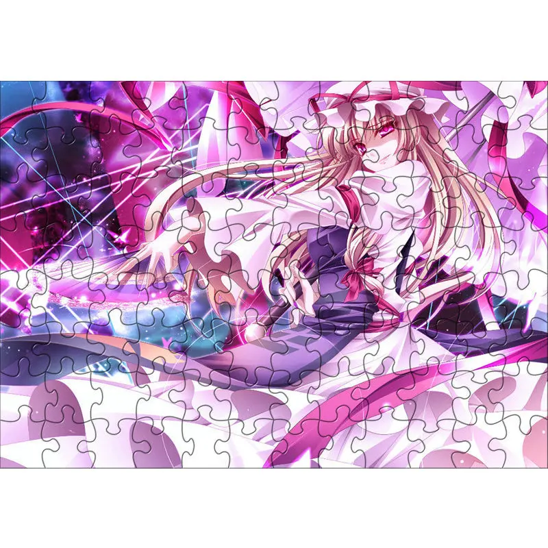 120pcs/box Touhou Project Anime Puzzles Toys Children Paper Education juguetes Jigsaw Puzzles toys for Kids brinquedos
120pcs/box Touhou Project Anime Puzzles Toys Children Paper Education juguetes Jigsaw Puzzles toys for Kids brinquedos