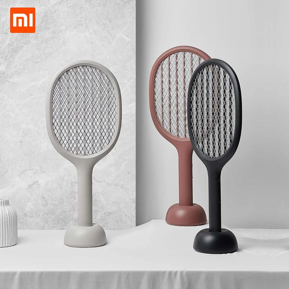 Xiaomi mijia Solove Electric Mosquito Swatter Layers Mesh Electric Handheld 2000mAh Mosquito Killer Insect Fly Bug Killer
Xiaomi mijia Solove Electric Mosquito Swatter Layers Mesh Electric Handheld 2000mAh Mosquito Killer Insect Fly Bug Killer