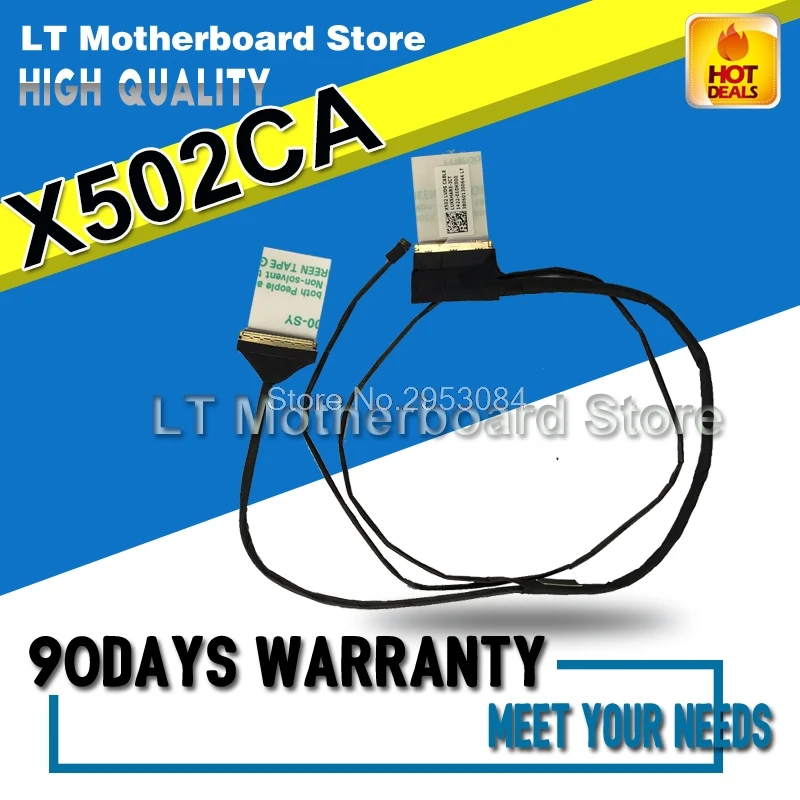 New Laptop Screen LVDS LED LCD Video Flex Cable For ASUS X502C X502CA F502C X502 F502 F502CA 1422-01DK000 1422-01CU000
New Laptop Screen LVDS LED LCD Video Flex Cable For ASUS X502C X502CA F502C X502 F502 F502CA 1422-01DK000 1422-01CU000