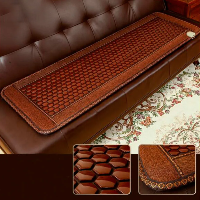 Heated Mat Therapy Jade Stone Sofa Mattress Infrared Heating Jade Mattress Good Sleeping 50*150CM
Heated Mat Therapy Jade Stone Sofa Mattress Infrared Heating Jade Mattress Good Sleeping 50*150CM