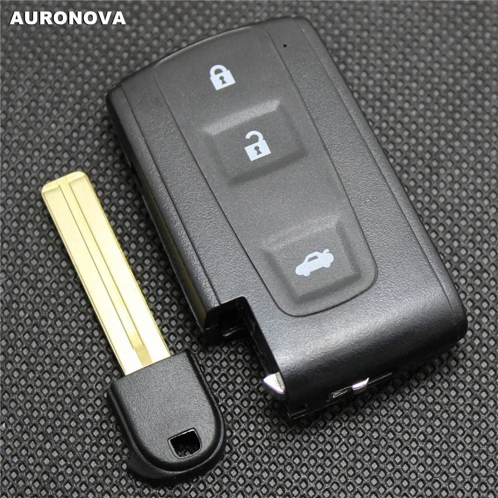 AURONOVA New Replace Smart Key Shell for Toyota Crown 2.5 3.0 3 Buttons Remote Car Key Case With Uncut Blade
AURONOVA New Replace Smart Key Shell for Toyota Crown 2.5 3.0 3 Buttons Remote Car Key Case With Uncut Blade