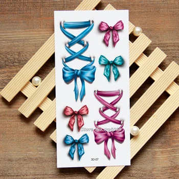 Silk Bow 3D Temporary Tattoo Body Art Flash Tattoo Stickers Waterproof Car Styling Tattoo Home Decor Wall Sticker #007
Silk Bow 3D Temporary Tattoo Body Art Flash Tattoo Stickers Waterproof Car Styling Tattoo Home Decor Wall Sticker #007
