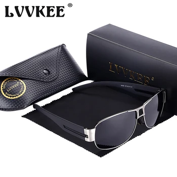 LVVKEE Fashion Polarized Men's Sunglasses Brand Designer Metal Frame Driving Sun Glasses For Male UV400 Gafas De Sol With Case
LVVKEE Fashion Polarized Men's Sunglasses Brand Designer Metal Frame Driving Sun Glasses For Male UV400 Gafas De Sol With Case