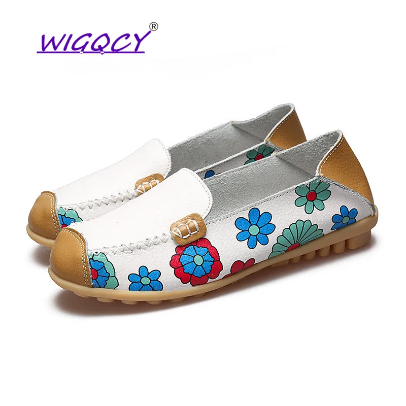 Mixed Colors Print flat Casual women shoes 2019 new spring autumn shoes women Leather Soft bottom Shallow Round Toe ladies shoes
Mixed Colors Print flat Casual women shoes 2019 new spring autumn shoes women Leather Soft bottom Shallow Round Toe ladies shoes