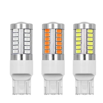 2pcs 1156 BAU15S PY21W T20 7440 7443 1157 LED Bulbs For Cars Turn Signal Lights Amber/Orange Lighting White Red 5630 33SMD
2pcs 1156 BAU15S PY21W T20 7440 7443 1157 LED Bulbs For Cars Turn Signal Lights Amber/Orange Lighting White Red 5630 33SMD