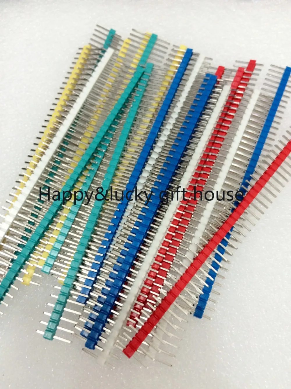 Color pin header 2.54mm,1*40P,a single row of pins,straight pins Red White Blue Yellow green Hot sale free shipping
Color pin header 2.54mm,1*40P,a single row of pins,straight pins Red White Blue Yellow green Hot sale free shipping