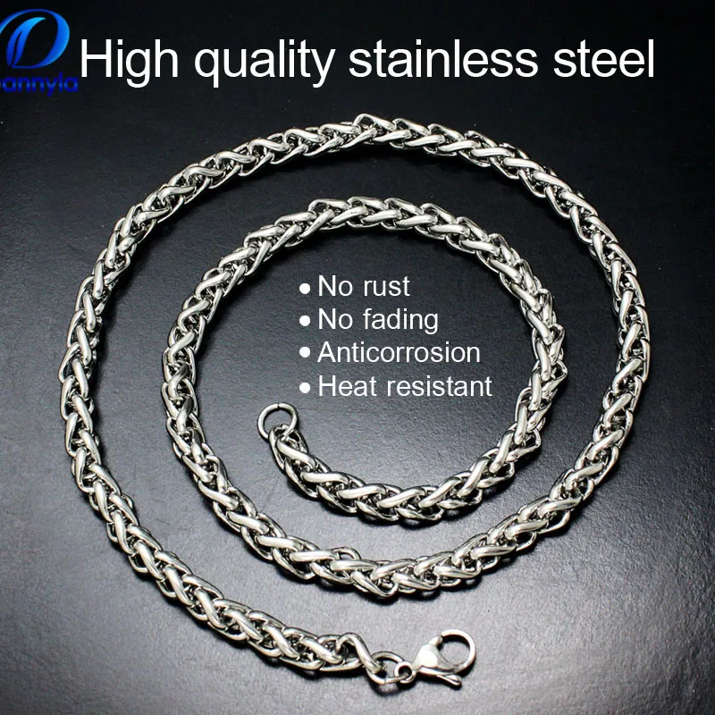 Wholesale High Quality 316 Stainless Steel Men Chain Necklace Jewelry, Accept Customization LSCH10
Wholesale High Quality 316 Stainless Steel Men Chain Necklace Jewelry, Accept Customization LSCH10