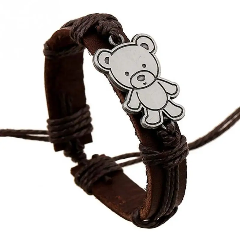 Fashion Men Woman Faux Cowhide Cute Alloy Pendant Bracelet Simple Jewelry Accessory
Fashion Men Woman Faux Cowhide Cute Alloy Pendant Bracelet Simple Jewelry Accessory