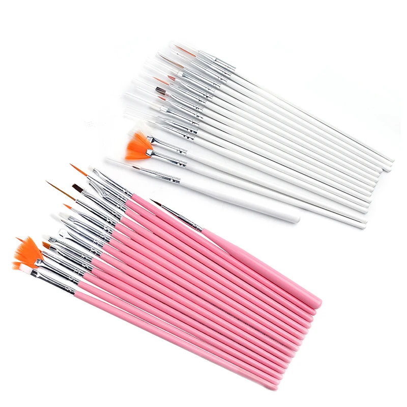 ELECOOL 15 Pcs French Tip Nail Brush Drawing Paint Pen Dotting Drawing Pencil Brush with Wood Handle Manicure Nail Art Tool
ELECOOL 15 Pcs French Tip Nail Brush Drawing Paint Pen Dotting Drawing Pencil Brush with Wood Handle Manicure Nail Art Tool