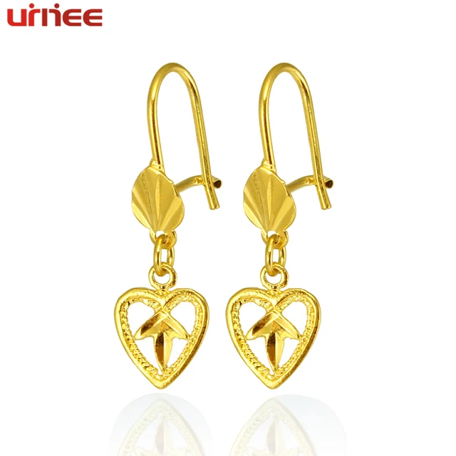 meters meters wedding gift love pendant gold earrings earring