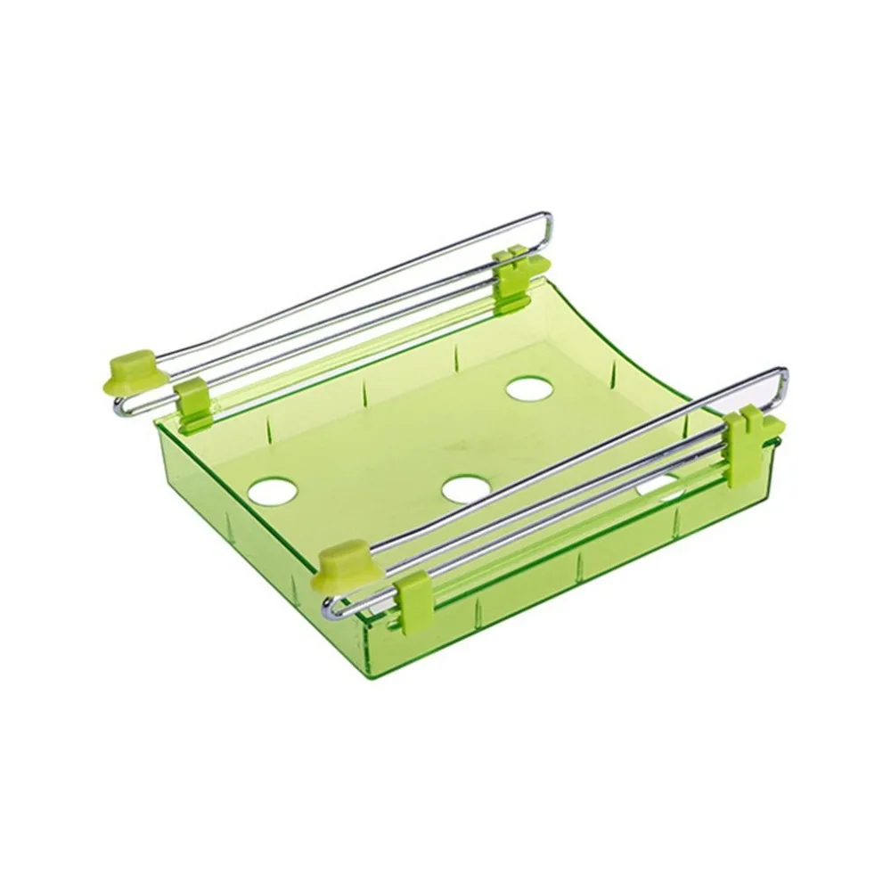 Multifunctional Refrigerator Pull-out Drawer Home Kitchen Food Fresh Crisper Rack Storage Holders Freezer Shelf
Multifunctional Refrigerator Pull-out Drawer Home Kitchen Food Fresh Crisper Rack Storage Holders Freezer Shelf