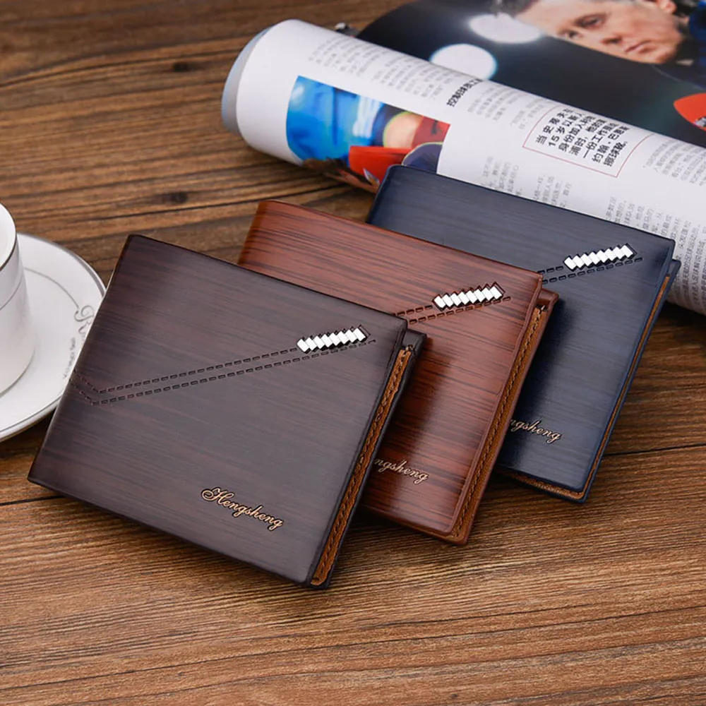 2018 Top Quality Fashion PU Leather Simple Men RFID Blocking Short Leather Wallet Card Holder Purse With Coin Pocket b# #0
2018 Top Quality Fashion PU Leather Simple Men RFID Blocking Short Leather Wallet Card Holder Purse With Coin Pocket b# #0