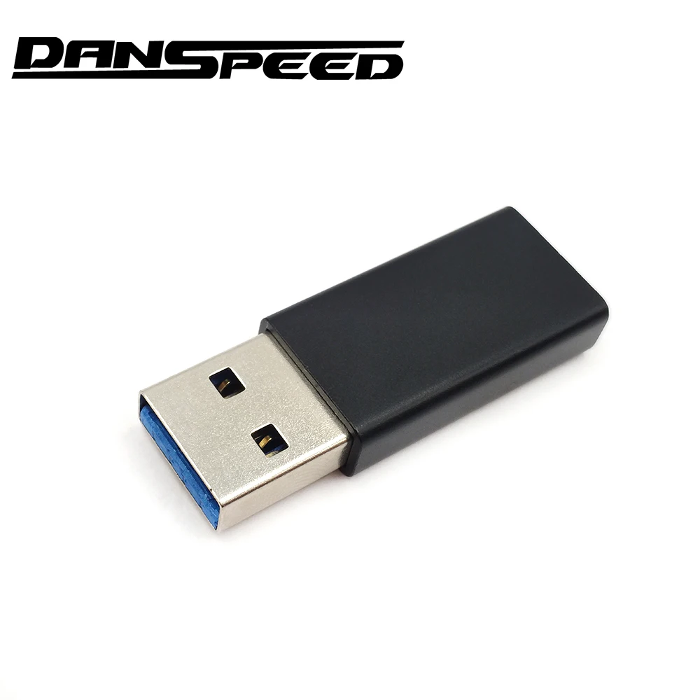 DANSPEED High Speed USB 3.1 Type C Male to USB 3.0 A Female Fast Charging Sync Data OTG Adapter Connector
DANSPEED High Speed USB 3.1 Type C Male to USB 3.0 A Female Fast Charging Sync Data OTG Adapter Connector