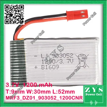 Safety Packing, 2 pin Polymer lithium ion battery 3.7V 903052 for Unmanned Aerial Vehicle UAV Unmanned Aircraft System UAS Drone
Safety Packing, 2 pin Polymer lithium ion battery 3.7V 903052 for Unmanned Aerial Vehicle UAV Unmanned Aircraft System UAS Drone