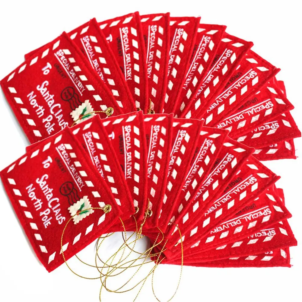 Hot Sale Envelope Christmas Xmas Tree Hanging Card Holder Santa Gift Bag Red Decoration
Hot Sale Envelope Christmas Xmas Tree Hanging Card Holder Santa Gift Bag Red Decoration