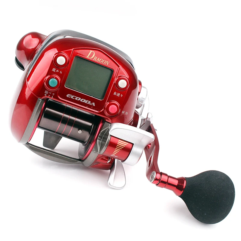ECOODA DRAGON Electric Reel 7000LB Boat Fishing Tackle Trolling Reel Gear Ratio 2.8:1 Electric Fishing Reel High qulaity
ECOODA DRAGON Electric Reel 7000LB Boat Fishing Tackle Trolling Reel Gear Ratio 2.8:1 Electric Fishing Reel High qulaity