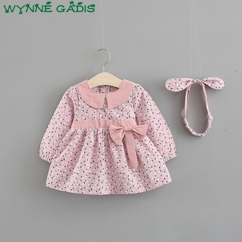 WYNNE GADIS Baby Girls Long Sleeve Vintage Floral Print Doll Collar Bow Princess Party Pleated Tutu Dress + Headband vestidos
WYNNE GADIS Baby Girls Long Sleeve Vintage Floral Print Doll Collar Bow Princess Party Pleated Tutu Dress + Headband vestidos