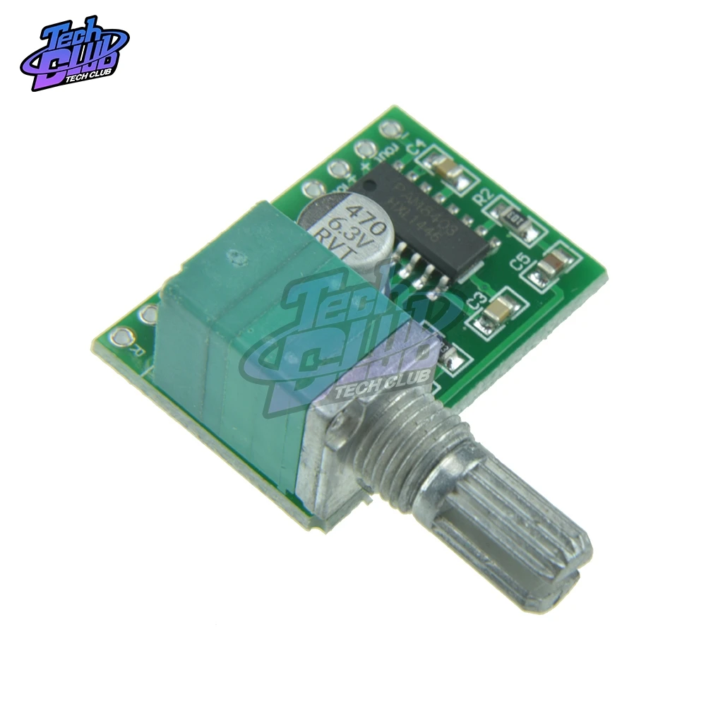 2 * 3W PAM8403 2 Channel USB Digital Audio Amplifier Board Module DC 5V Volume Control with Potentionmeter
2 * 3W PAM8403 2 Channel USB Digital Audio Amplifier Board Module DC 5V Volume Control with Potentionmeter
