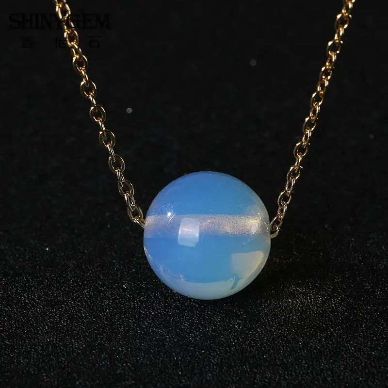 Hot Sale Gold Plating Necklace Fashion Simple Jewelry Natural Moon Stone Bead Necklace for Women
Hot Sale Gold Plating Necklace Fashion Simple Jewelry Natural Moon Stone Bead Necklace for Women