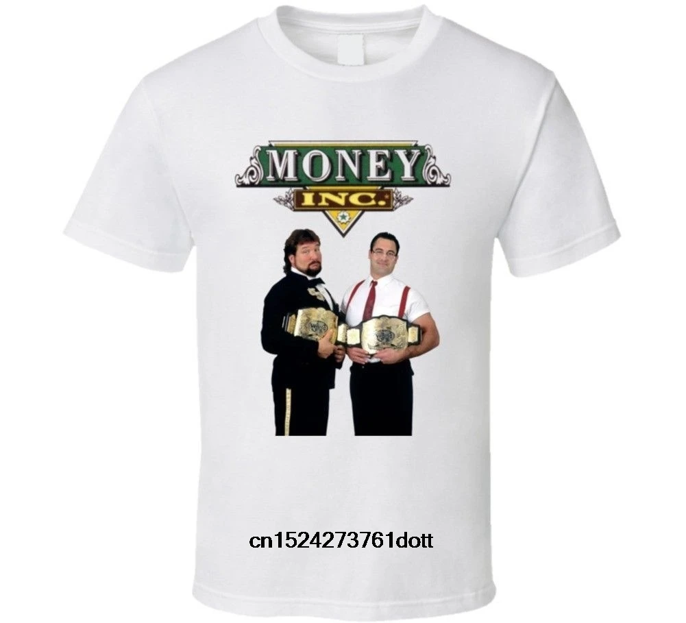 Funny Men t shirt white t-shirt tshirts Black tee Money Inc. Million Dollar Man Irs Tag Team Wrestling T Shirt
Funny Men t shirt white t-shirt tshirts Black tee Money Inc. Million Dollar Man Irs Tag Team Wrestling T Shirt