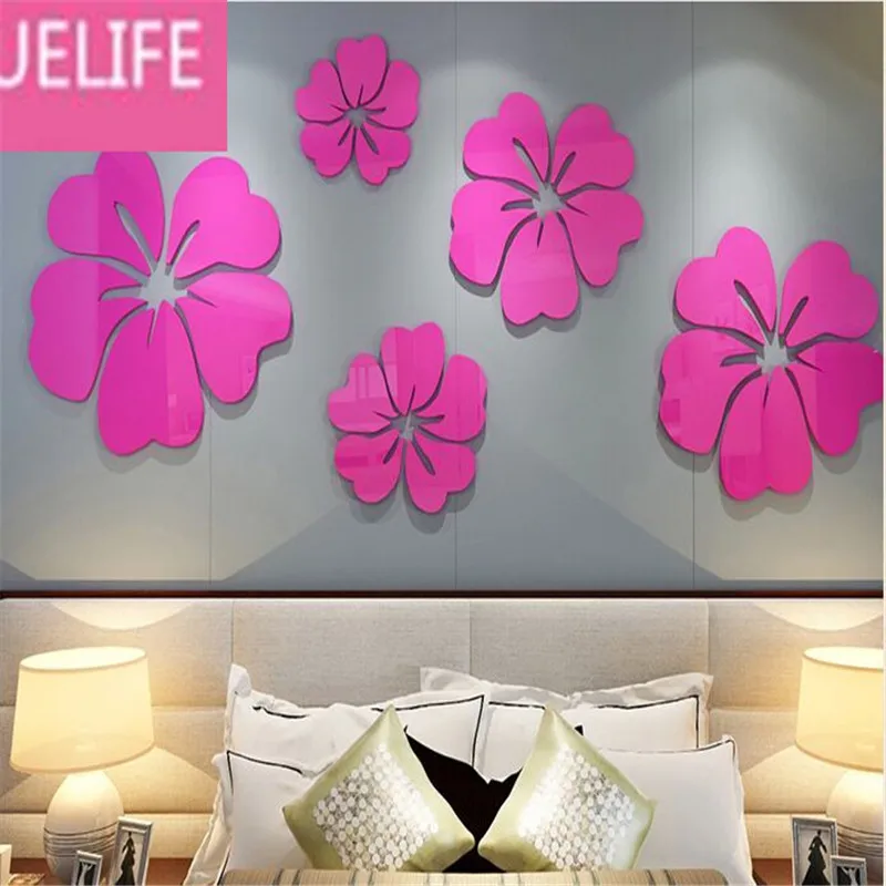 large Hibiscus flowers pattern 3D acrylic stereo mirror wall bedroom entrance living room sofa TV background wall stickers N5
large Hibiscus flowers pattern 3D acrylic stereo mirror wall bedroom entrance living room sofa TV background wall stickers N5
