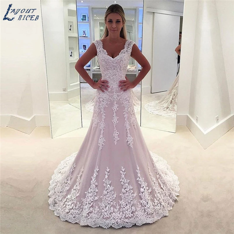 ZL1057 Wedding Dress 2019 Elegant Lace Sheath wedding gowns vestido de noiva robe de mariee vestidos de festa Bride Dress
ZL1057 Wedding Dress 2019 Elegant Lace Sheath wedding gowns vestido de noiva robe de mariee vestidos de festa Bride Dress