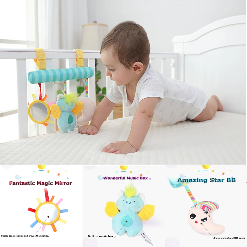 Newborn Infant Baby Rattles Mobiles Cute Pram Handbell Bed Stroller Soft Music Box Hanging Toy
Newborn Infant Baby Rattles Mobiles Cute Pram Handbell Bed Stroller Soft Music Box Hanging Toy