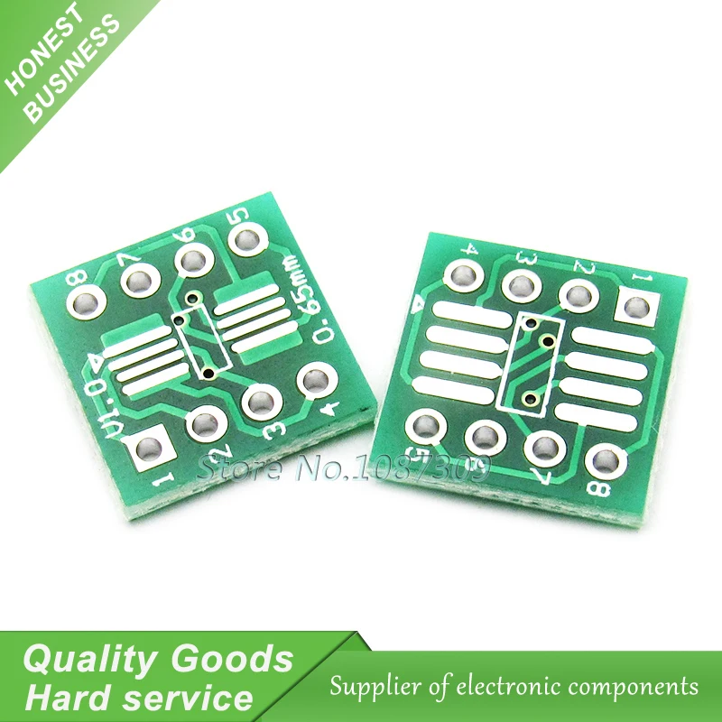 100PCS TSSOP8 SSOP8 SOP8 to DIP8 Transfer Board DIP Pin Board Pitch Adapter TSSOP-8 SSOP-8 SOP-8 to DIP-8
100PCS TSSOP8 SSOP8 SOP8 to DIP8 Transfer Board DIP Pin Board Pitch Adapter TSSOP-8 SSOP-8 SOP-8 to DIP-8