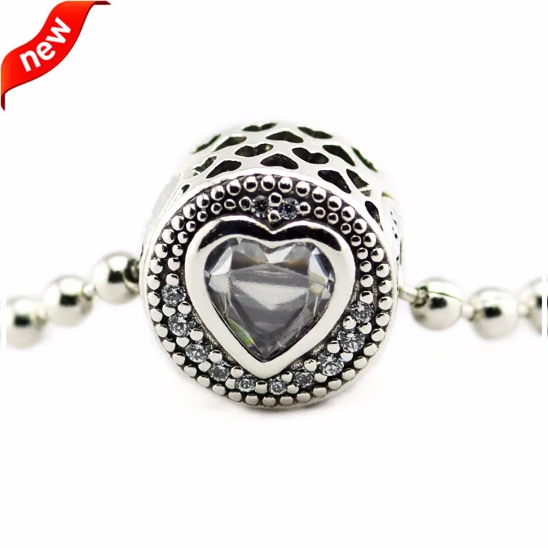 Small hole 100% 925 Sterling Silver Jewelry beads DIY Making Radiant Heart Bead Fit Essence Charm Bracelet Choker & Necklace
Small hole 100% 925 Sterling Silver Jewelry beads DIY Making Radiant Heart Bead Fit Essence Charm Bracelet Choker & Necklace