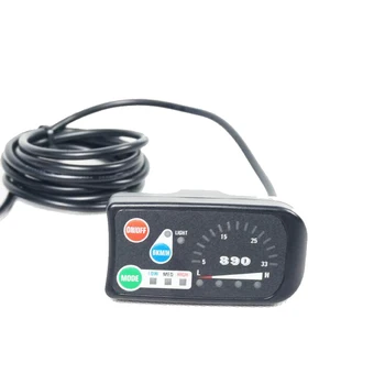 24/36/48V LED 890 Meter Control Panel Ebike Display For Electric Bike E-Scooter