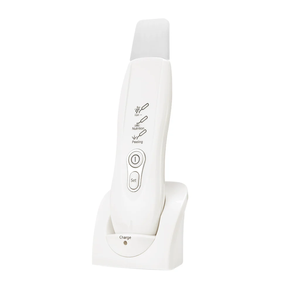 Deeply Ultrasonic Skin Cleaner Skin Care Machine Anion Facial Pores Scrubber Peeling Shovel Exfoliator Massager USB Charge
Deeply Ultrasonic Skin Cleaner Skin Care Machine Anion Facial Pores Scrubber Peeling Shovel Exfoliator Massager USB Charge