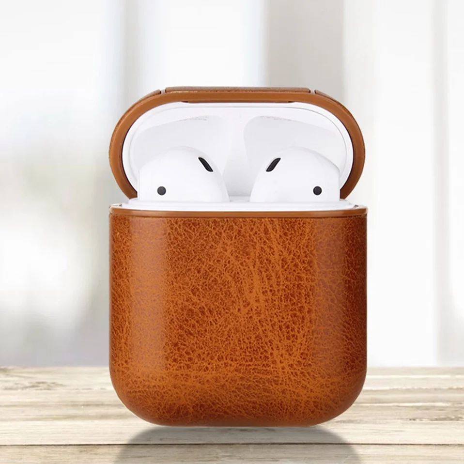 2019 Original TWS Earphone i10 i20 i30 i60 i90 i100 Charging Box Leather Protective Case Shockproof Wireless Earphone Pouch Bags (3)